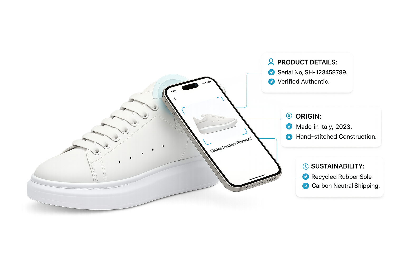 Interfaccia Passaporto Digitale del Prodotto